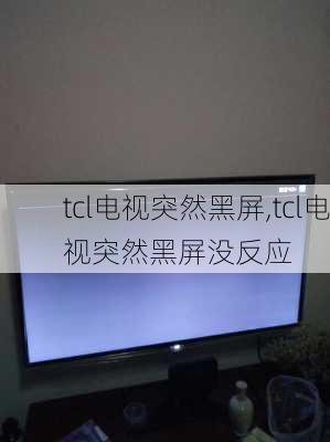 tcl电视突然黑屏,tcl电视突然黑屏没反应