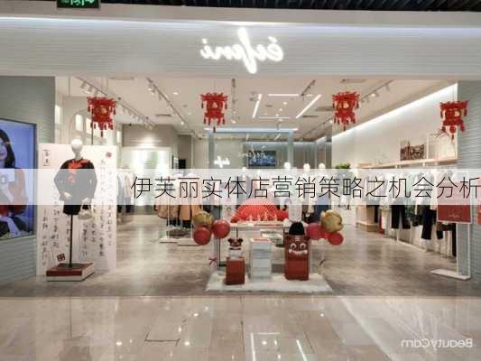 伊芙丽实体店营销策略之机会分析