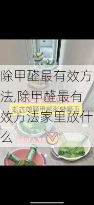 除甲醛最有效方法,除甲醛最有效方法家里放什么