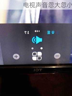电视声音忽大忽小