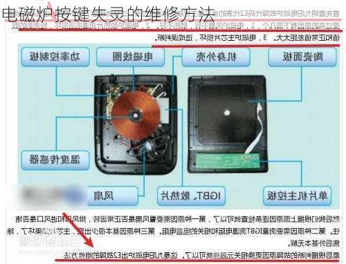 电磁炉按键失灵的维修方法