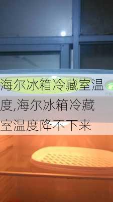 海尔冰箱冷藏室温度,海尔冰箱冷藏室温度降不下来