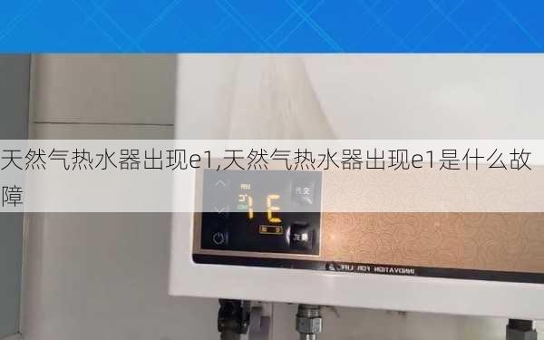 天然气热水器出现e1,天然气热水器出现e1是什么故障