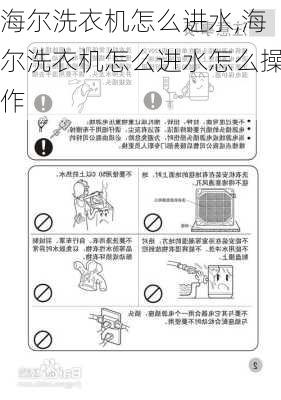 海尔洗衣机怎么进水,海尔洗衣机怎么进水怎么操作