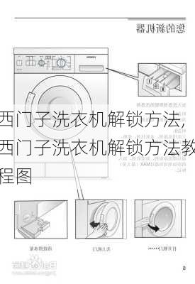 西门子洗衣机解锁方法,西门子洗衣机解锁方法教程图