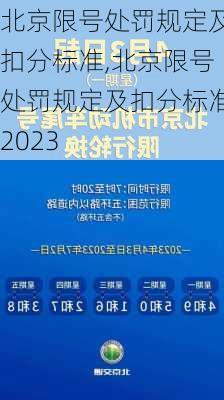 北京限号处罚规定及扣分标准,北京限号处罚规定及扣分标准2023