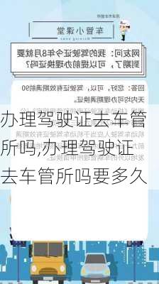 办理驾驶证去车管所吗,办理驾驶证去车管所吗要多久