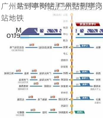 广州站到亭岗站,广州站到亭岗站地铁