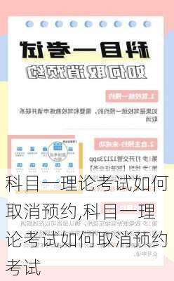 科目一理论考试如何取消预约,科目一理论考试如何取消预约考试