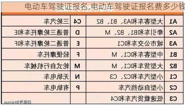 电动车驾驶证报名,电动车驾驶证报名费多少钱