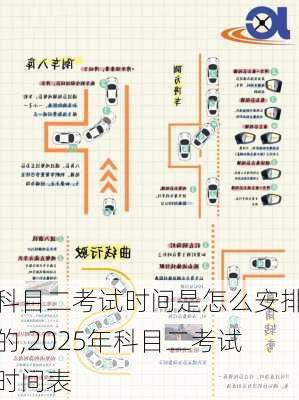 科目二考试时间是怎么安排的,2025年科目二考试时间表