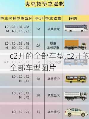 c2开的全部车型,c2开的全部车型图片