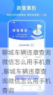 聊城车辆违章查询微信怎么用手机查,聊城车辆违章查询微信怎么用手机查询