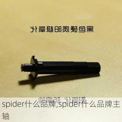 spider什么品牌,spider什么品牌主轴