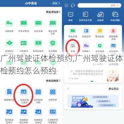 广州驾驶证体检预约,广州驾驶证体检预约怎么预约